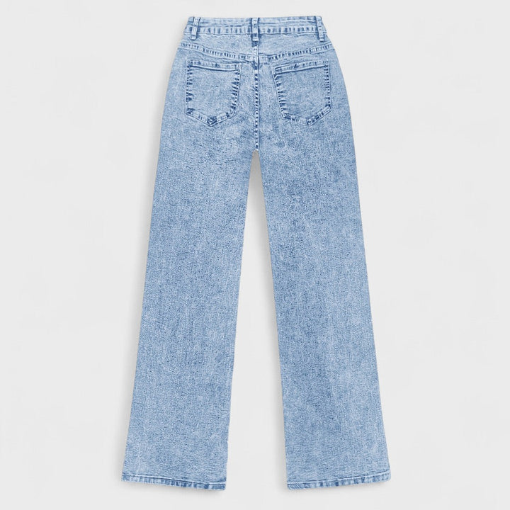 Mara - Jeans rectos anchos de mujer