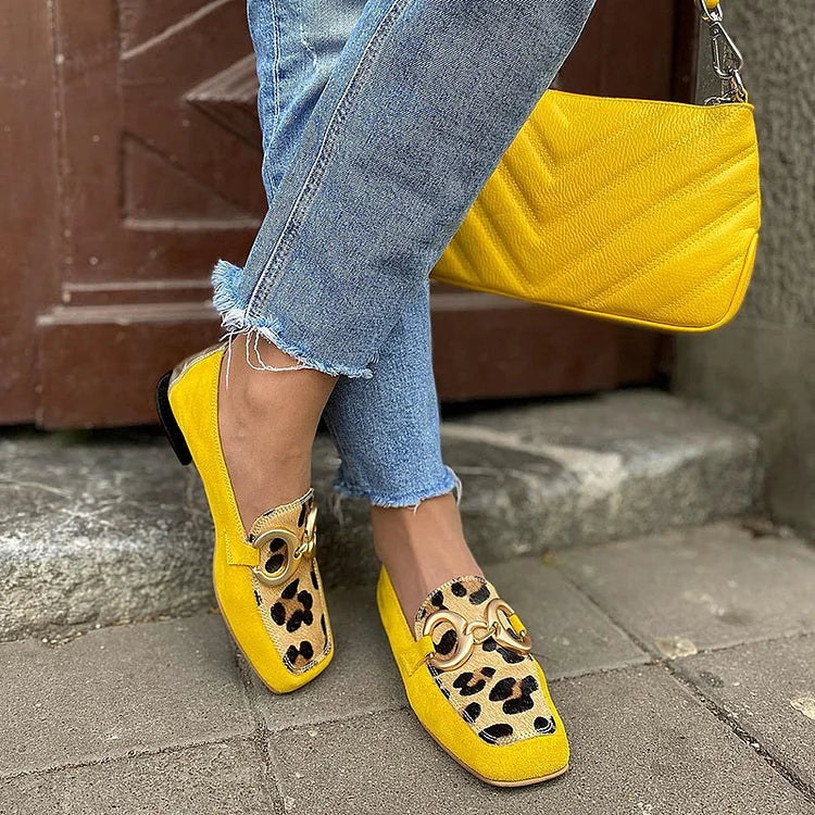 Assunta | Mocasines de Mujer con Estampado Animal