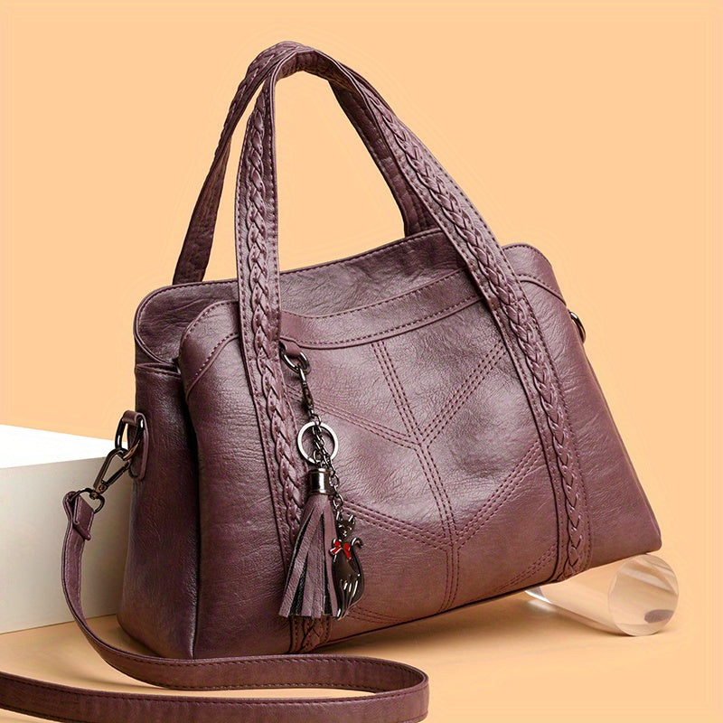 El clásico encanto de Adriana | Bolso de piel atemporal