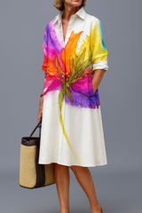 Bridget | Sofisticado vestido midi