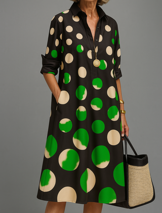 Loretta | Sofisticado vestido midi