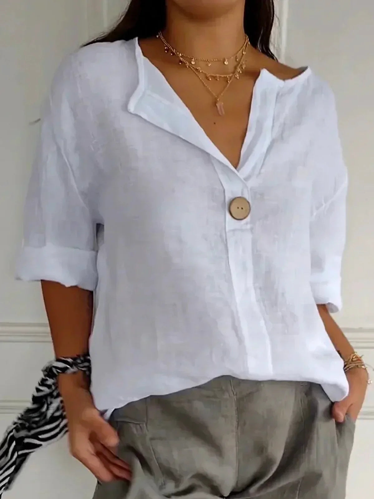 Yvonna | Blusa Chic y Cómoda