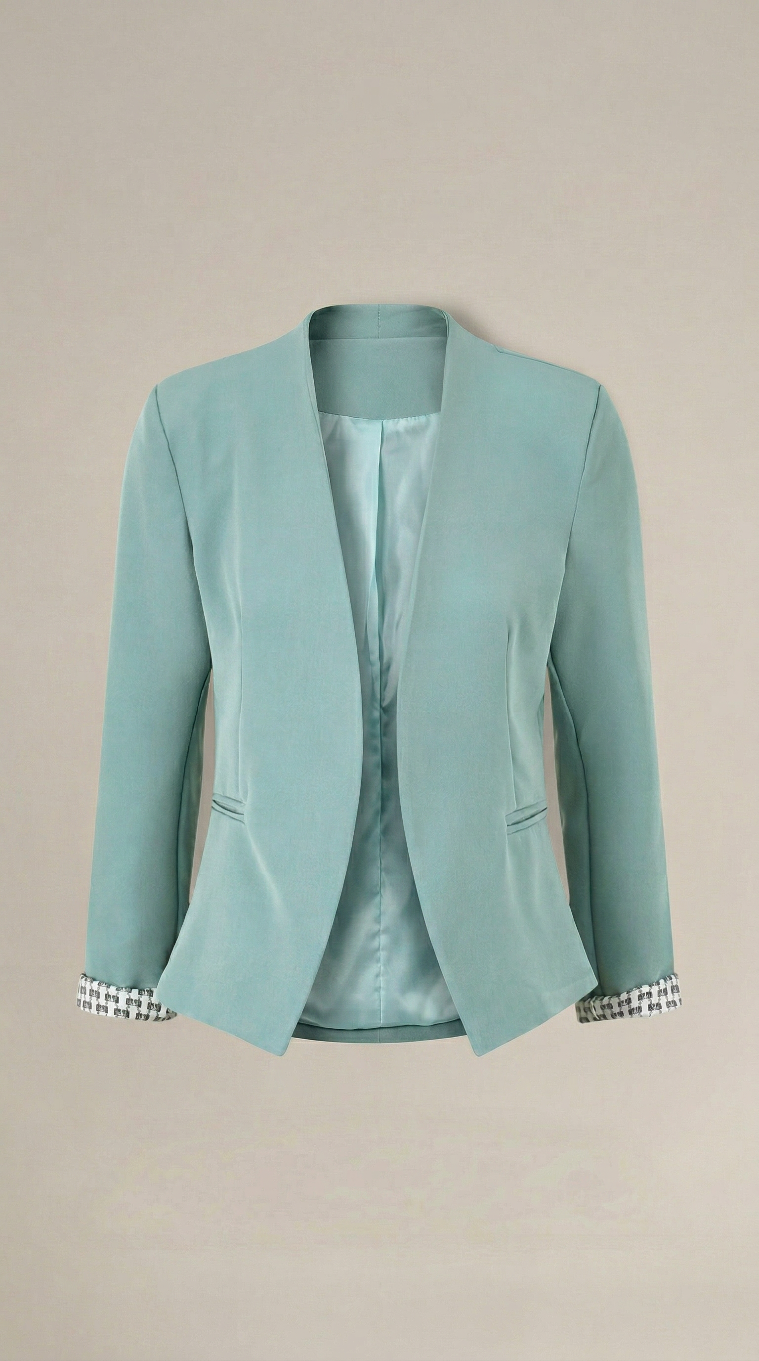 Ximena | Blazer de Corte Recto con Hombreras
