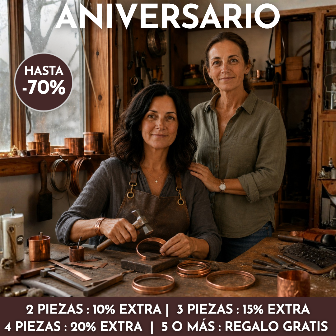 Ofertas de Otoño: hasta 70% de descuento en joyas de cobre