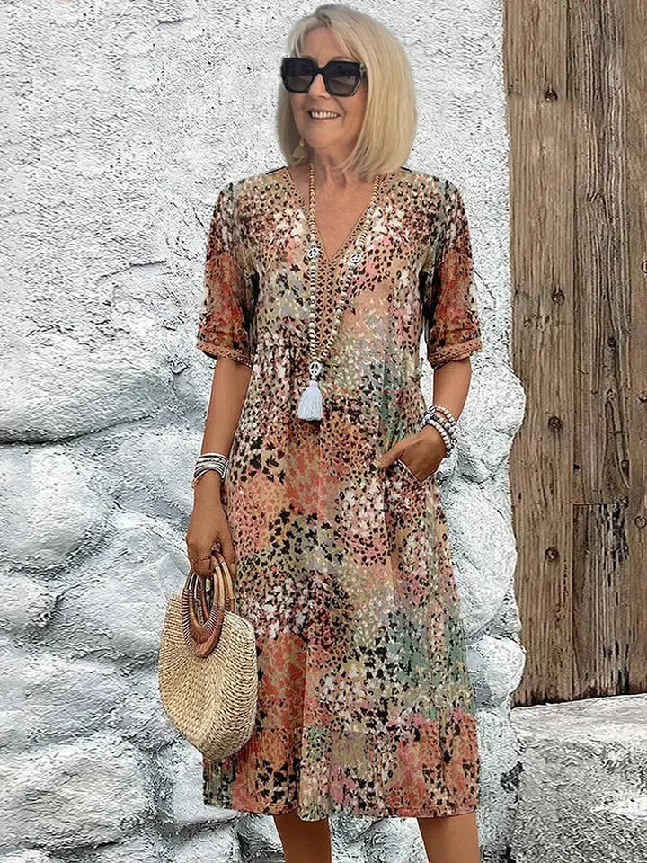 LINA | Vestido ligero con escote en V