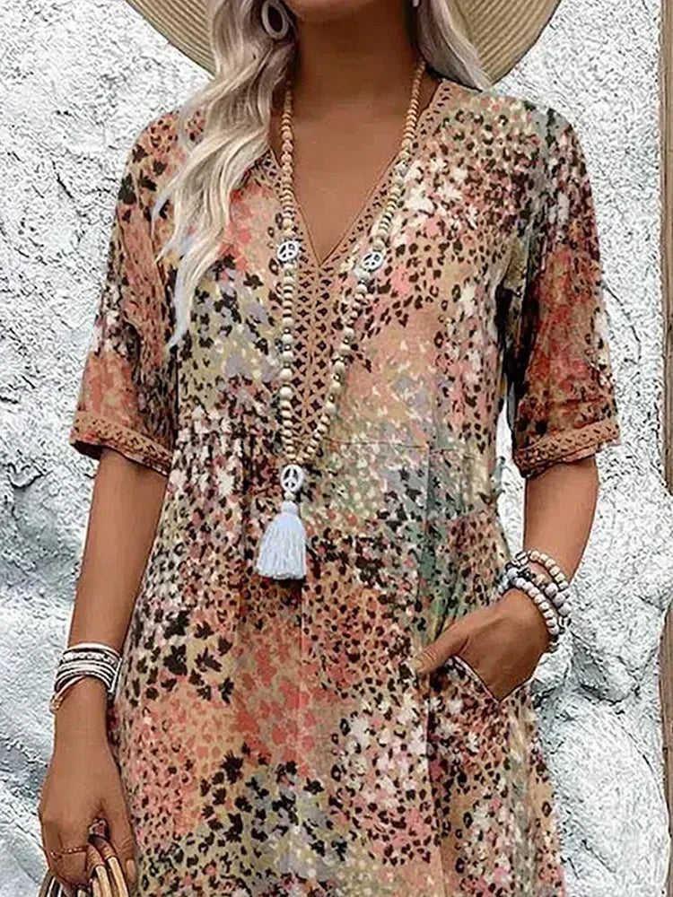 LINA | Vestido ligero con escote en V