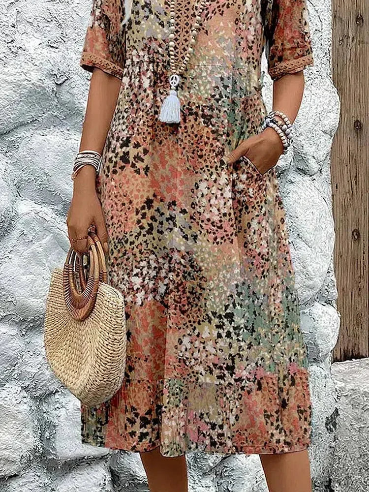 LINA | Vestido ligero con escote en V