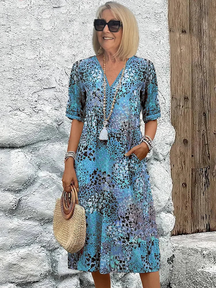 LINA | Vestido ligero con escote en V