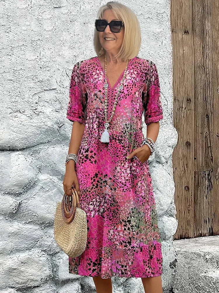 LINA | Vestido ligero con escote en V