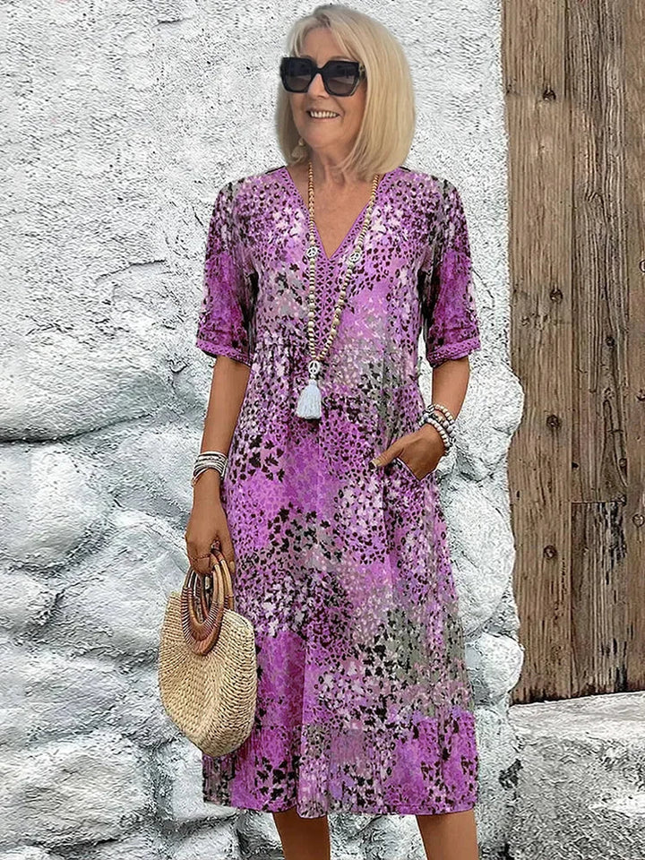 LINA | Vestido ligero con escote en V