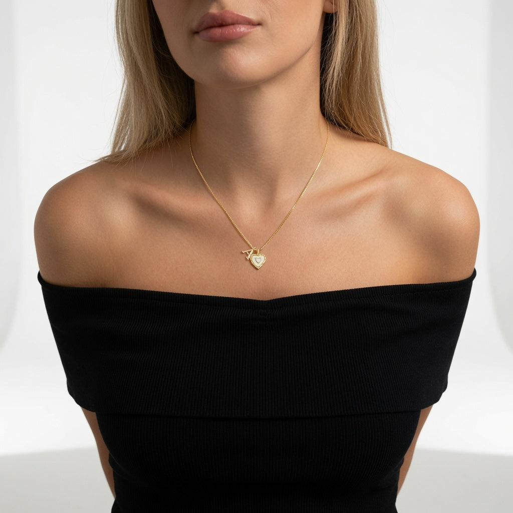 Élisara | Collar con inicial