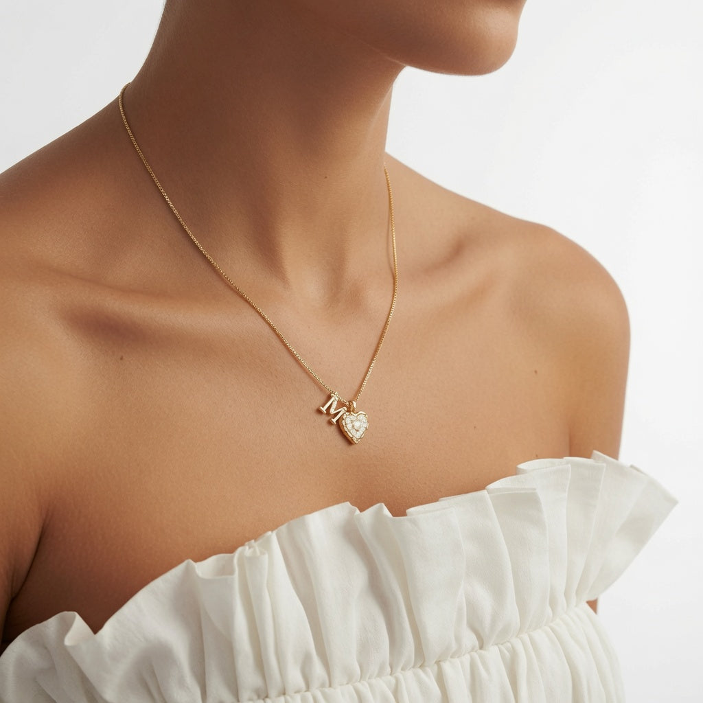 Élisara | Collar con inicial