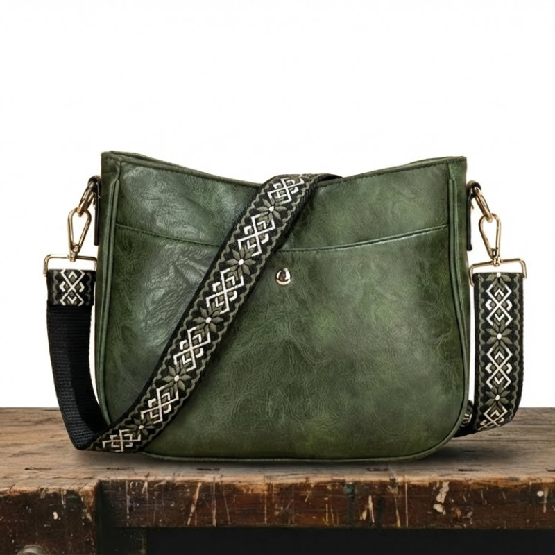 Bolso | De hombro de cuero vintage