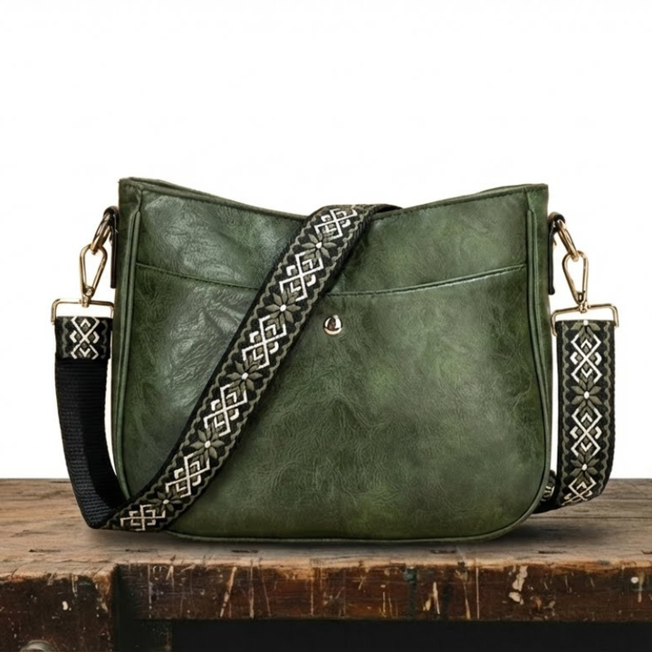 Bolso | De hombro de cuero vintage