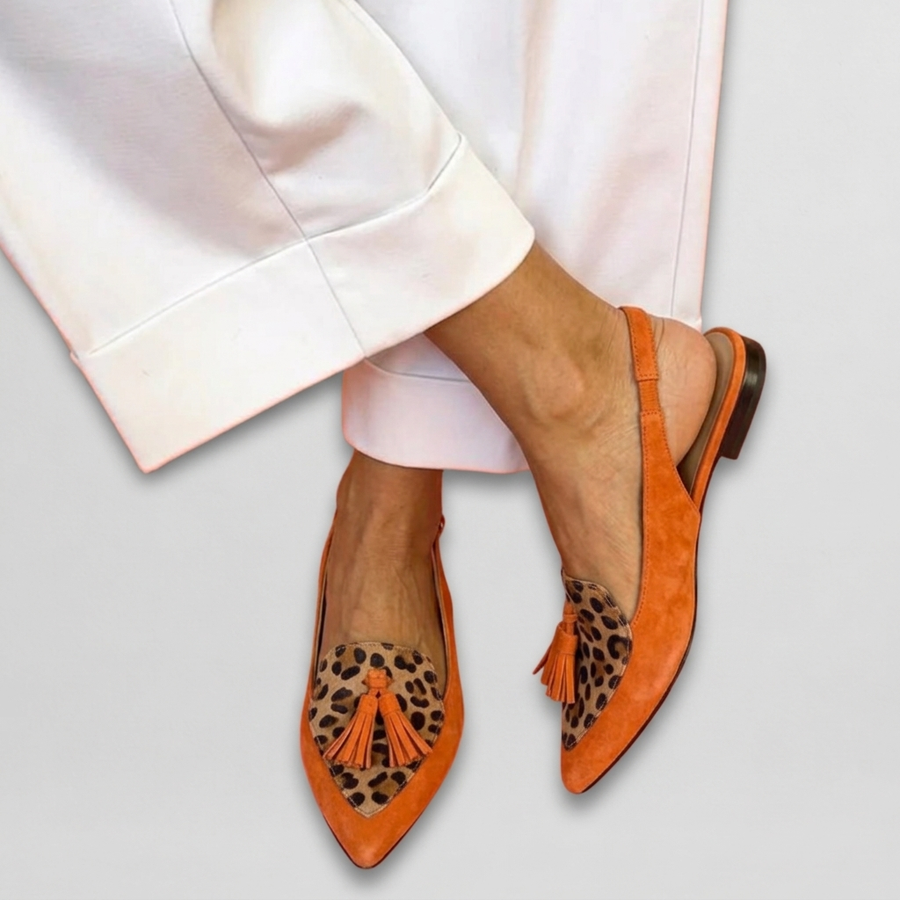 Elena | Sandalias de Mujer con Tiras y Flecos