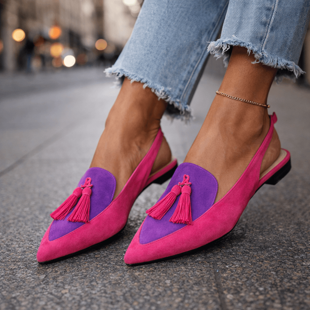 Elena | Sandalias de Mujer con Tiras y Flecos