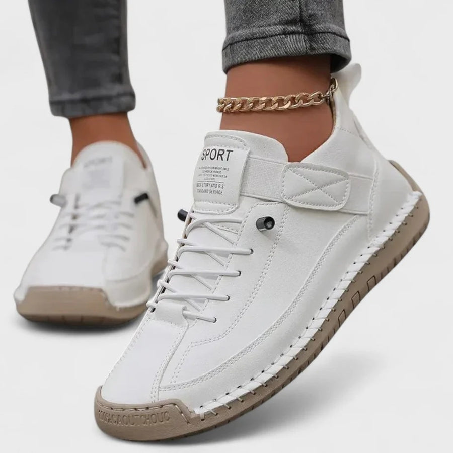 Elisabeth zapatos de confort en blanco