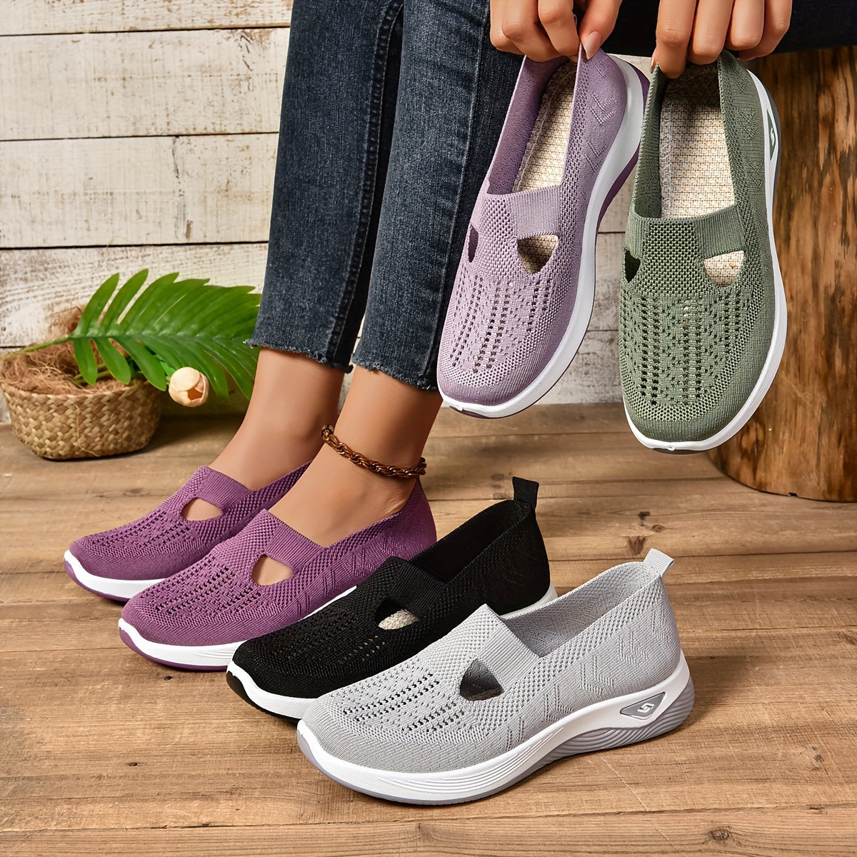 Carry | Zapatillas Ortopédicas sin Cordones
