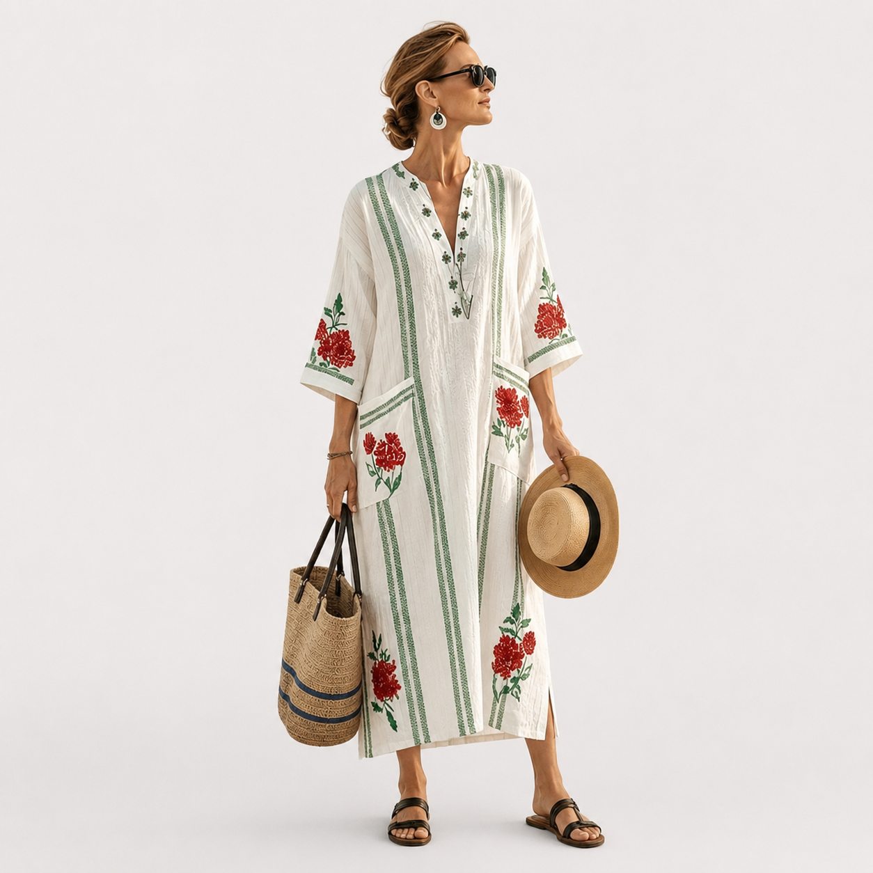 Laia | Caftán Largo de Verano