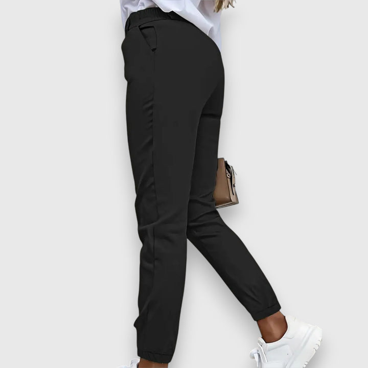 Lina – Pantalones jogger slim fit de estilo business