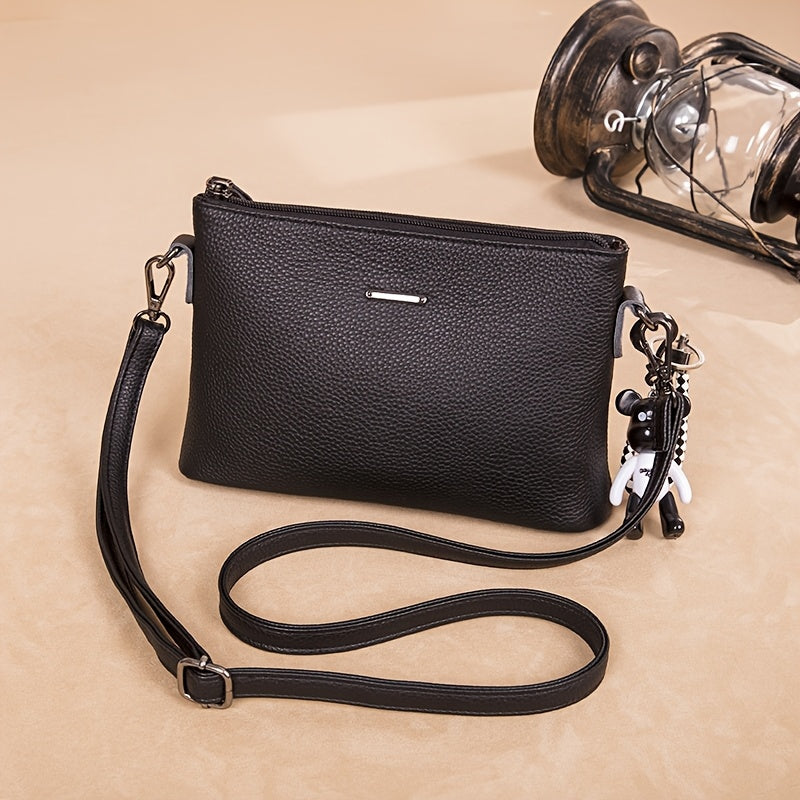 El | Elegante bolso bandolera de piel minimalista de Elena