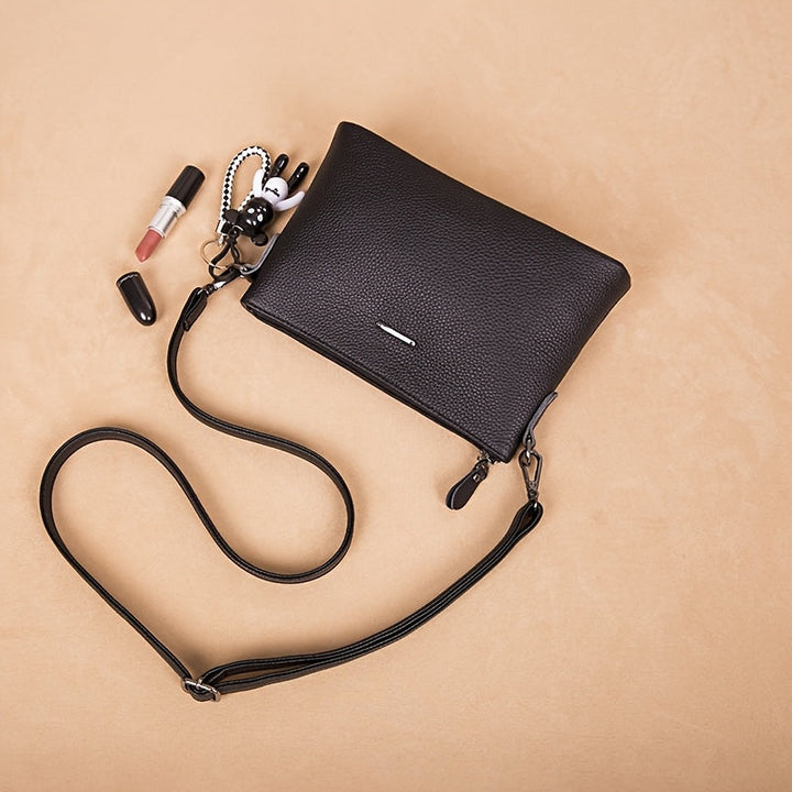 El | Elegante bolso bandolera de piel minimalista de Elena