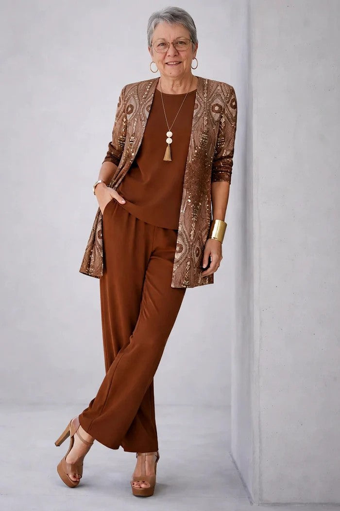 Margaret | Conjunto Elegante 3 Piezas