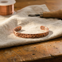 Pulsera de cobre Cráter