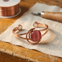 Pulsera de cobre Hogar Rosa