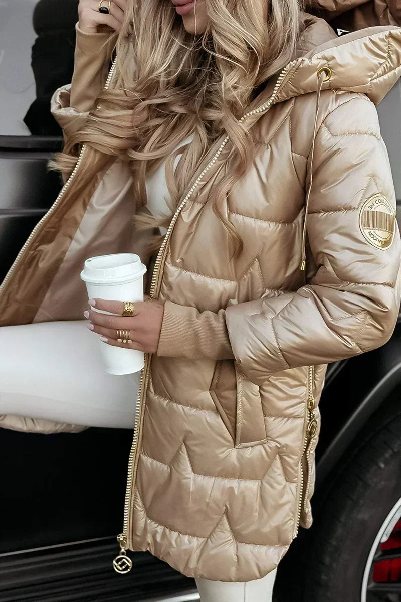 Mila | Abrigo Acolchado con Capucha
