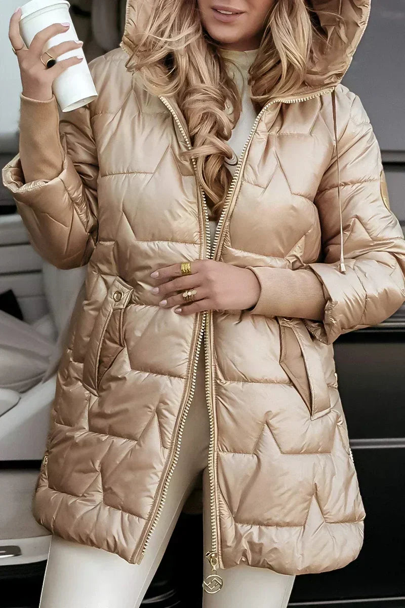 Mila | Abrigo Acolchado con Capucha