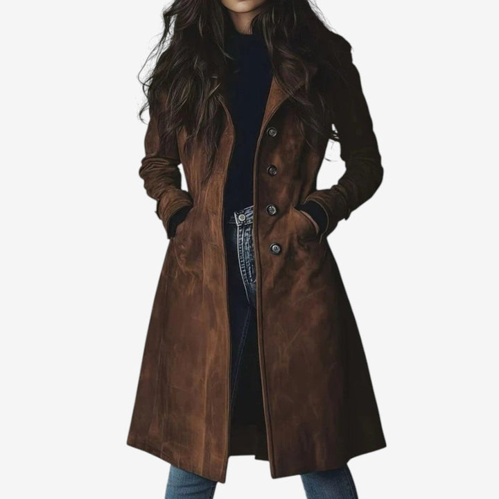 Sara | Abrigo largo elegante para invierno
