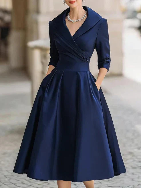 ALICIA | Elegante vestido midi