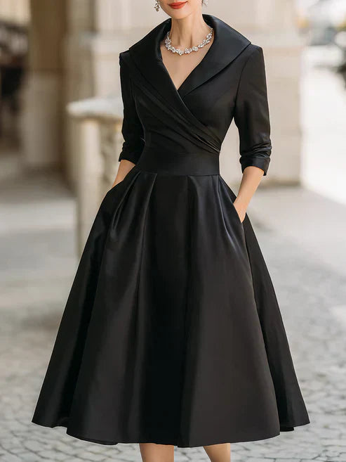 ALICIA | Elegante vestido midi
