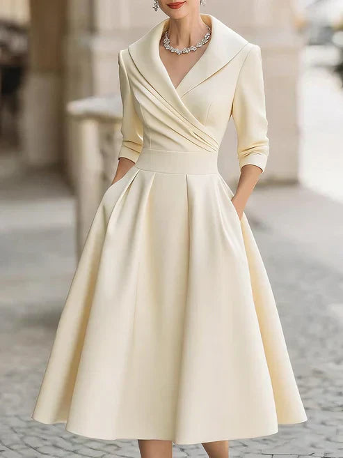 ALICIA | Elegante vestido midi