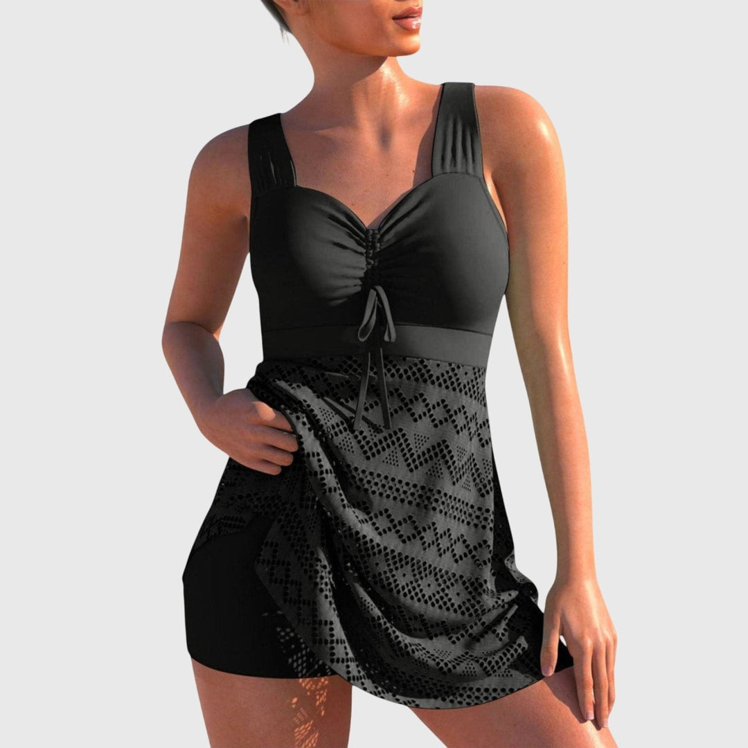 Isabel Tankini con Falda Favorecedora