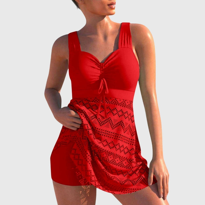 Isabel Tankini con Falda Favorecedora