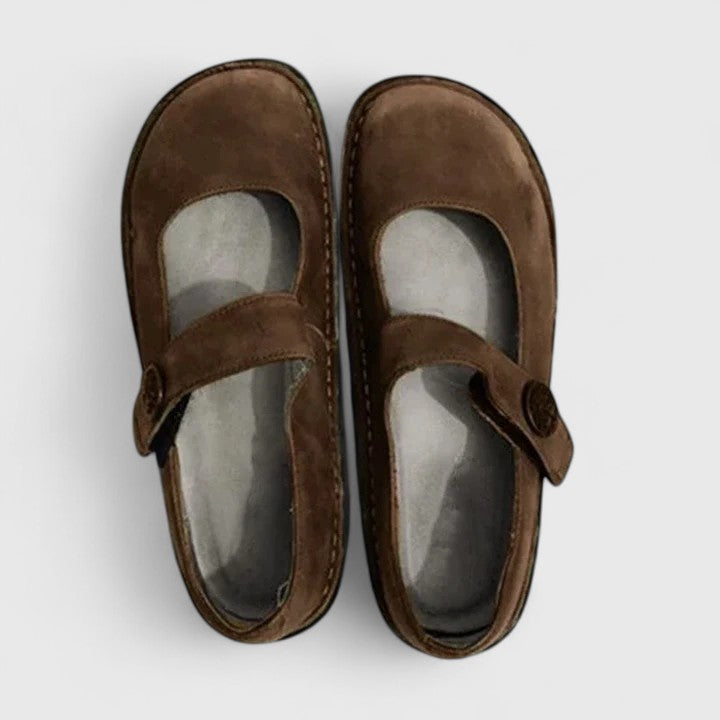 Anabel | Zapato Mary Jane de Suela Blanda