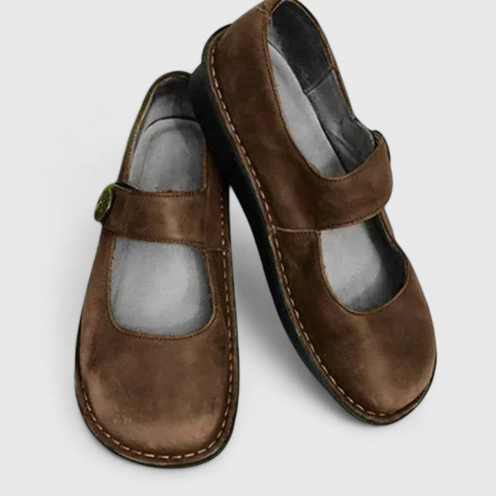 Anabel | Zapato Mary Jane de Suela Blanda