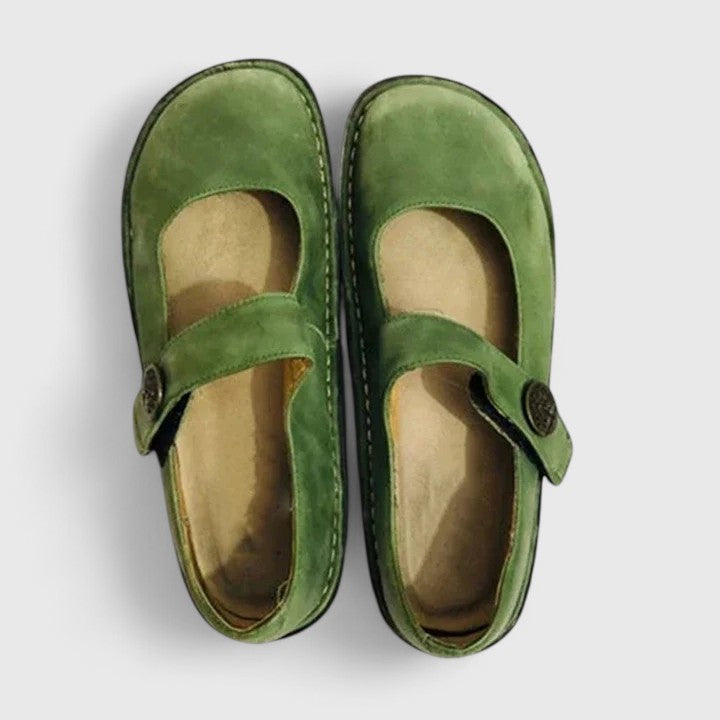 Anabel | Zapato Mary Jane de Suela Blanda