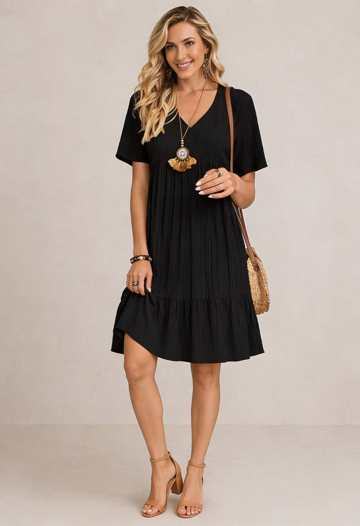 ROVENA | Mini Vestido Boho