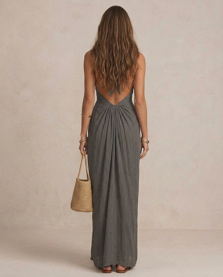 GIULIA | Maxi Vestido Draped