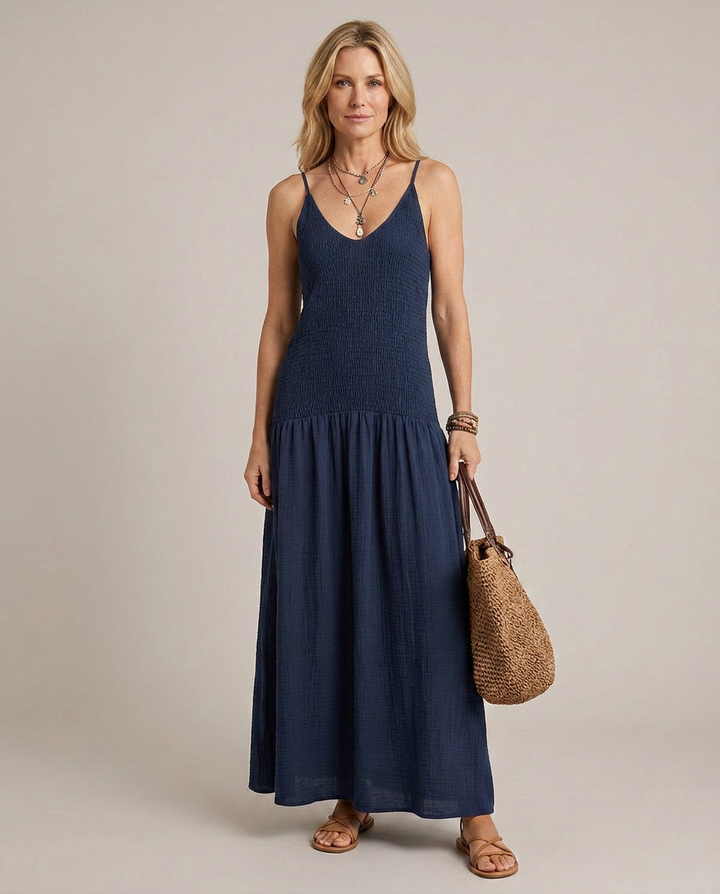 LUNA | Maxi Vestido Boho Patchwork