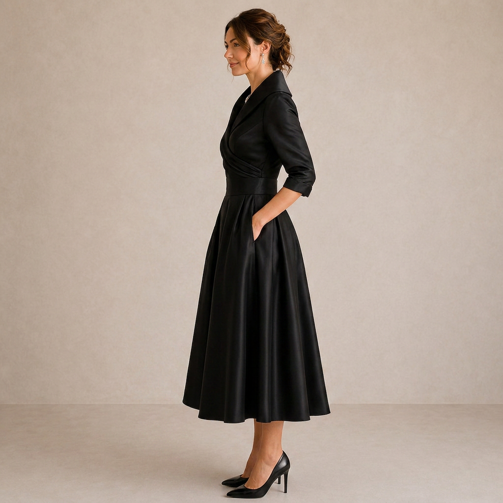 ALICIA | Elegante vestido midi