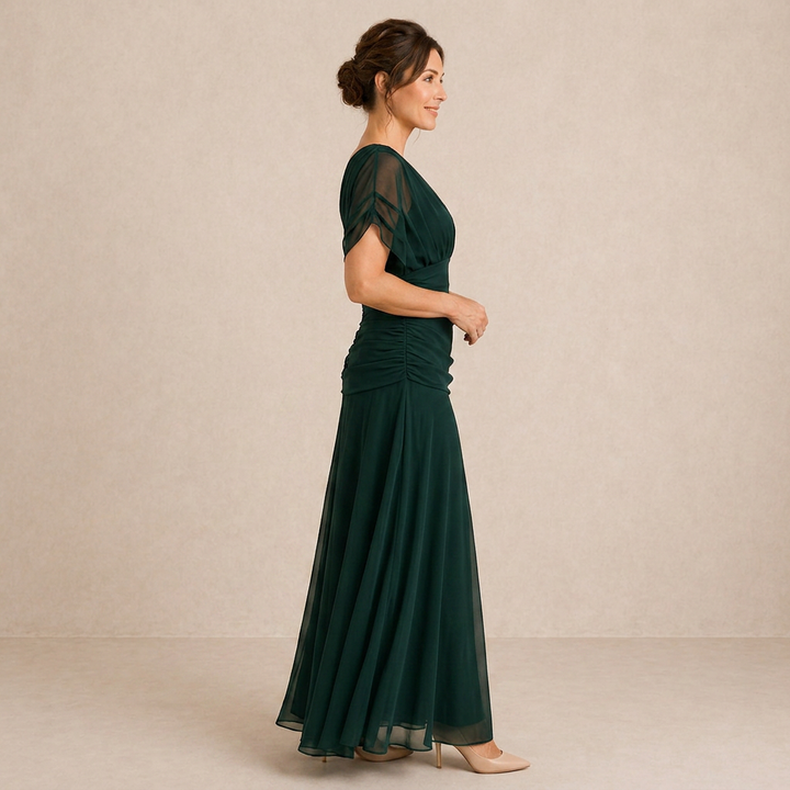 MARELLA | Vestido Maxi Escote en V