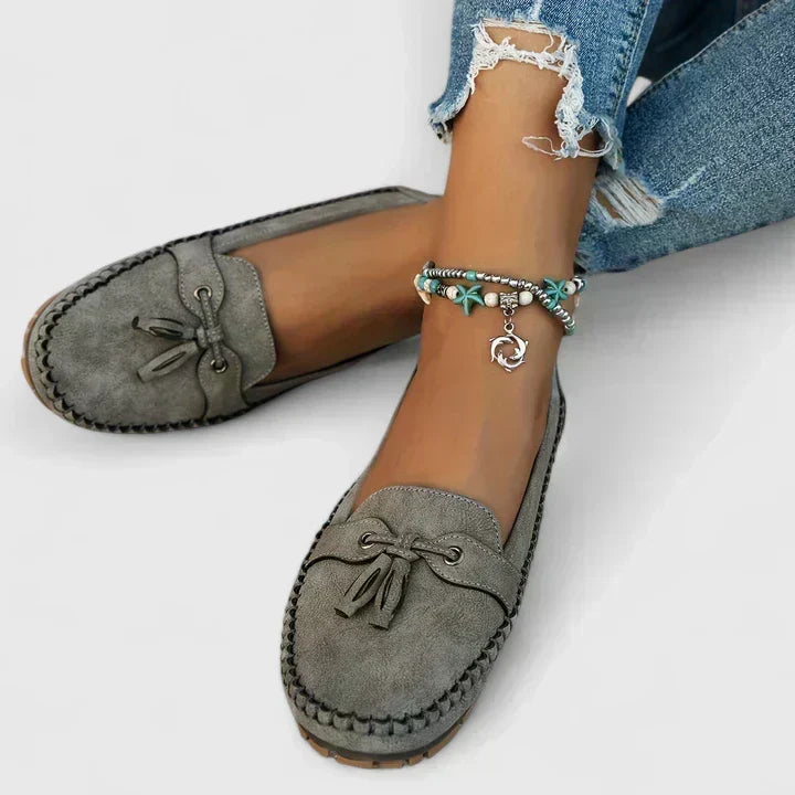 Maria | Mocasines de Mujer con Lazo