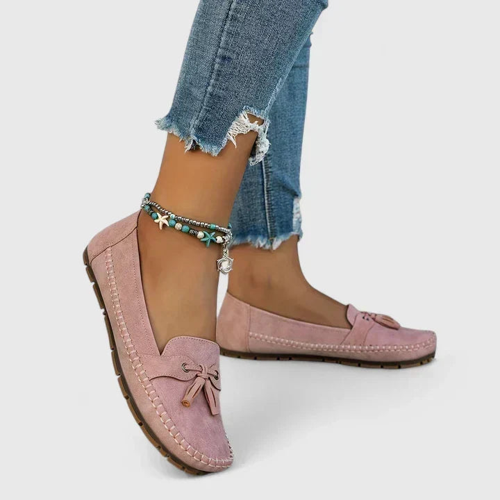Maria | Mocasines de Mujer con Lazo