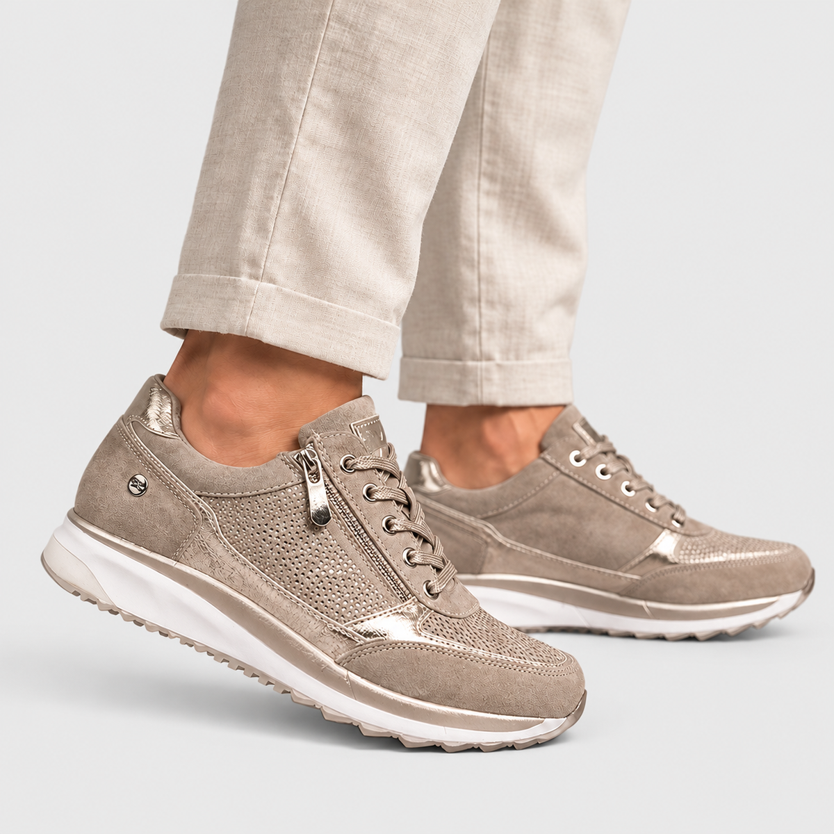 Martina | Zapatillas con Cremallera