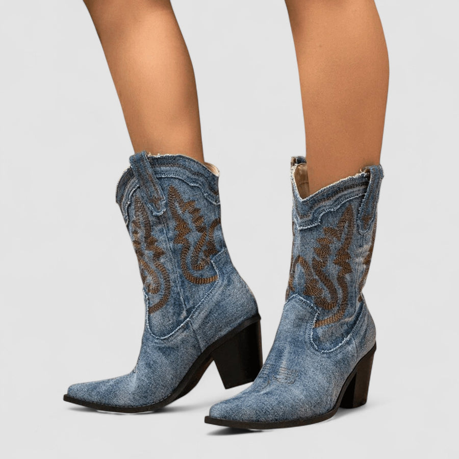 Vicenta | Botín Western Vaquero
