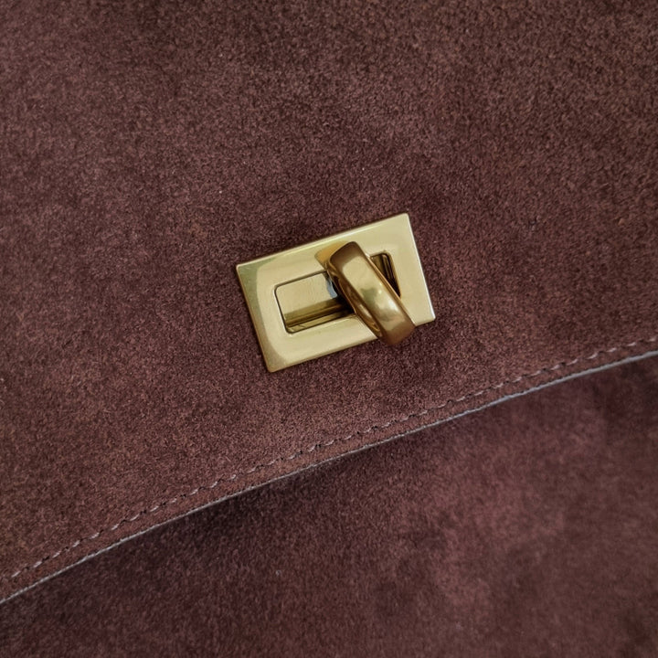 Harper | Bolso de hombro (gamuza)